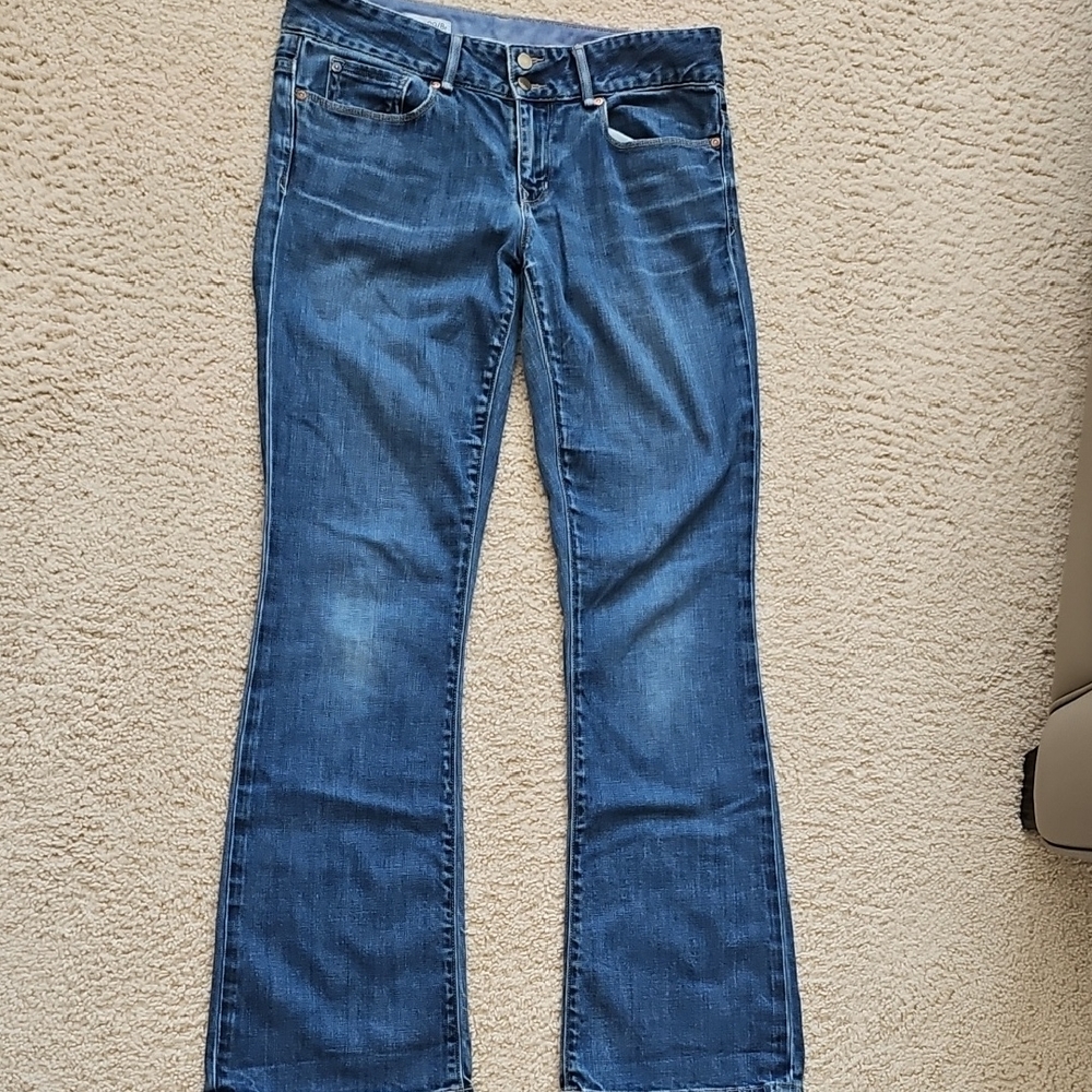 GAP Blue Flare Wide Leg Jeans Versatile Style